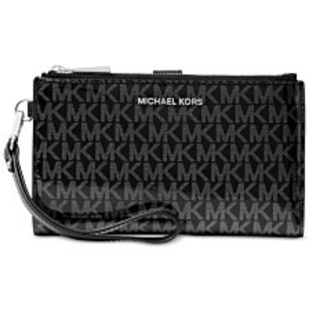 Michael Kors Black/Silver Wristlet Brand NWT!!!!